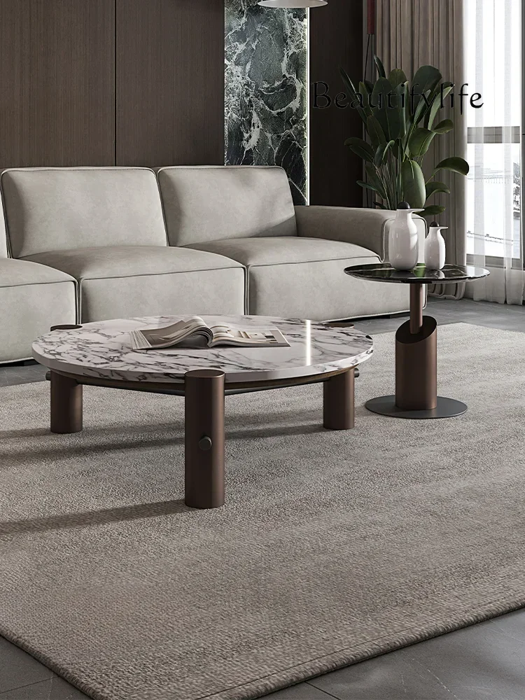 N19 Italian minimalist marble living room coffee table design sense coffee table size round combination
N19 Italian minimalist marble living room coffee table design sense coffee table size round combination