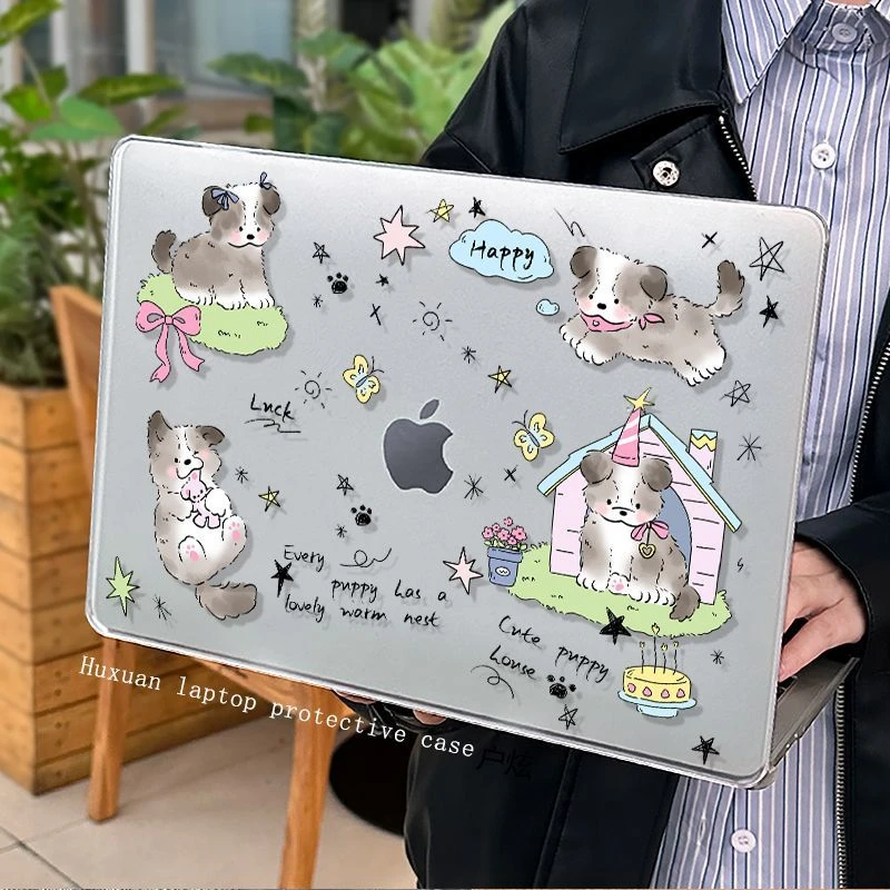 Ins Cute Puppy Clear Hard Laptop Case For MacBook Neo New Air Pro 13 14 15 16 M1 M2 M3 M4 M5 Chip Protective Cover Accessories
Ins Cute Puppy Clear Hard Laptop Case For MacBook Neo New Air Pro 13 14 15 16 M1 M2 M3 M4 M5 Chip Protective Cover Accessories