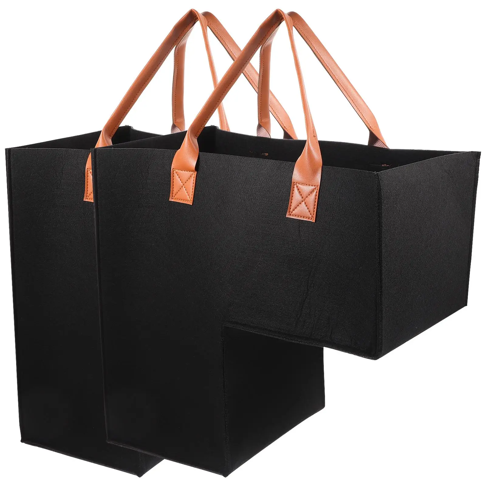2Pcs Large Capacity Felt Storage Baskets Portable Household ganizer for Clothes Toys Blankets Socks Bedroom Closet Laundry
2Pcs Large Capacity Felt Storage Baskets Portable Household ganizer for Clothes Toys Blankets Socks Bedroom Closet Laundry