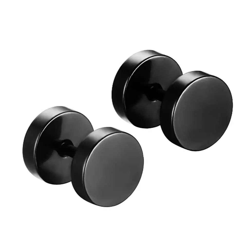 Anti-allergic Men Dumbbell Black Mens Earrings Piercing Studs Fashion Men Jewelry Fashion Jewelry Piercing Studs Gifts
Anti-allergic Men Dumbbell Black Mens Earrings Piercing Studs Fashion Men Jewelry Fashion Jewelry Piercing Studs Gifts