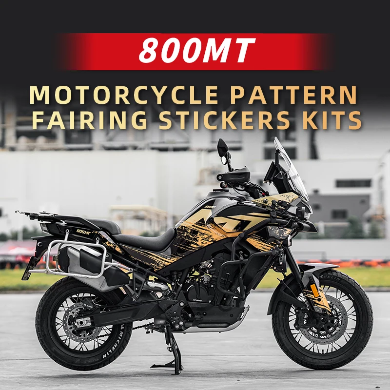 Pattern Printing Stickers Kits for Motorcycle Protection and Decoration, Used for CFMOTO 800MT 800 MT, Various Styles
Pattern Printing Stickers Kits for Motorcycle Protection and Decoration, Used for CFMOTO 800MT 800 MT, Various Styles