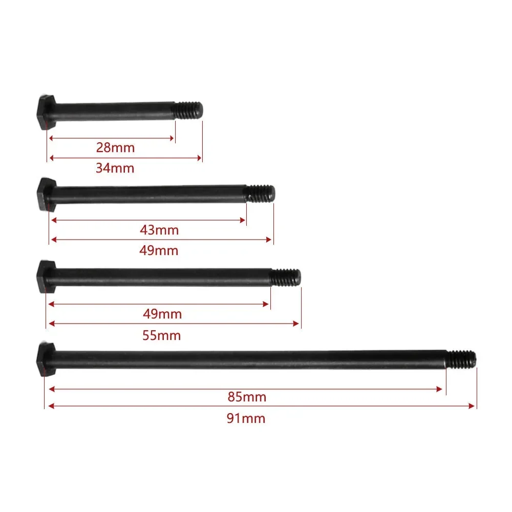 Metal Steel Front Rear Suspension Arm Pin Set 7740 7741 7742 for Traxxas 1/6 XRT 1/5 X-MAXX 8S Monster Truck Upgrade Parts
Metal Steel Front Rear Suspension Arm Pin Set 7740 7741 7742 for Traxxas 1/6 XRT 1/5 X-MAXX 8S Monster Truck Upgrade Parts