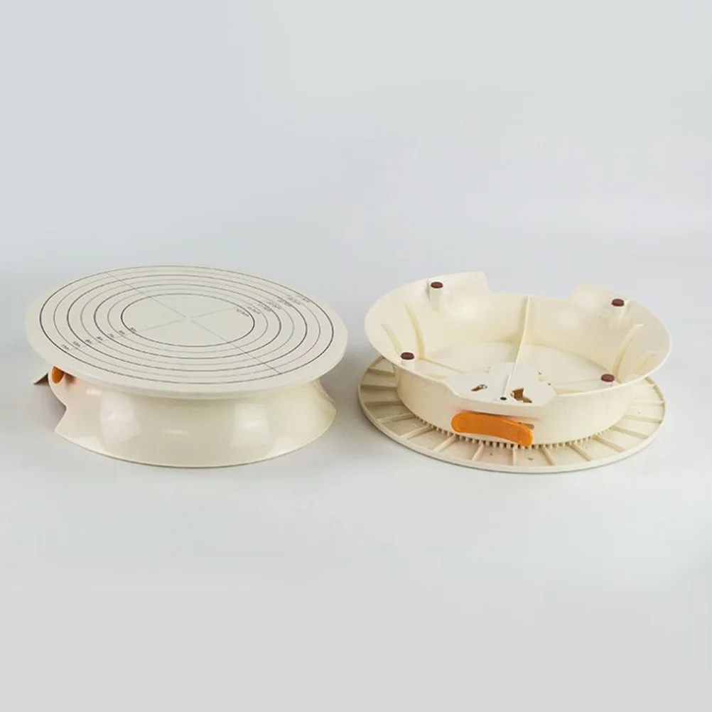 Mounting Turntable Cake for Bakery Stand Decorating Revolving Rotating Baking with Lock 
Mounting Turntable Cake for Bakery Stand Decorating Revolving Rotating Baking with Lock