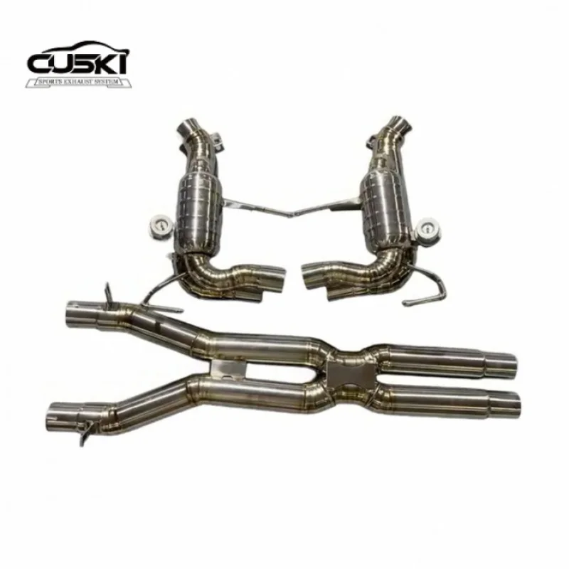 Stainless Steel Exhaust Parts Suitable For Ferrari California 4.3 exhaust pipe downpipe Car Exhaust Modification
Stainless Steel Exhaust Parts Suitable For Ferrari California 4.3 exhaust pipe downpipe Car Exhaust Modification
