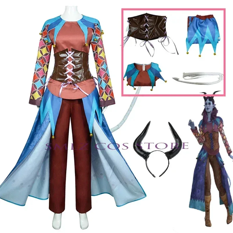 Game Gate Alfira Cosplay Costume Women Fantasia Combat Uniform With Tail ox horn Halloween Carnival Party Play Outfits for Woman
Game Gate Alfira Cosplay Costume Women Fantasia Combat Uniform With Tail ox horn Halloween Carnival Party Play Outfits for Woman