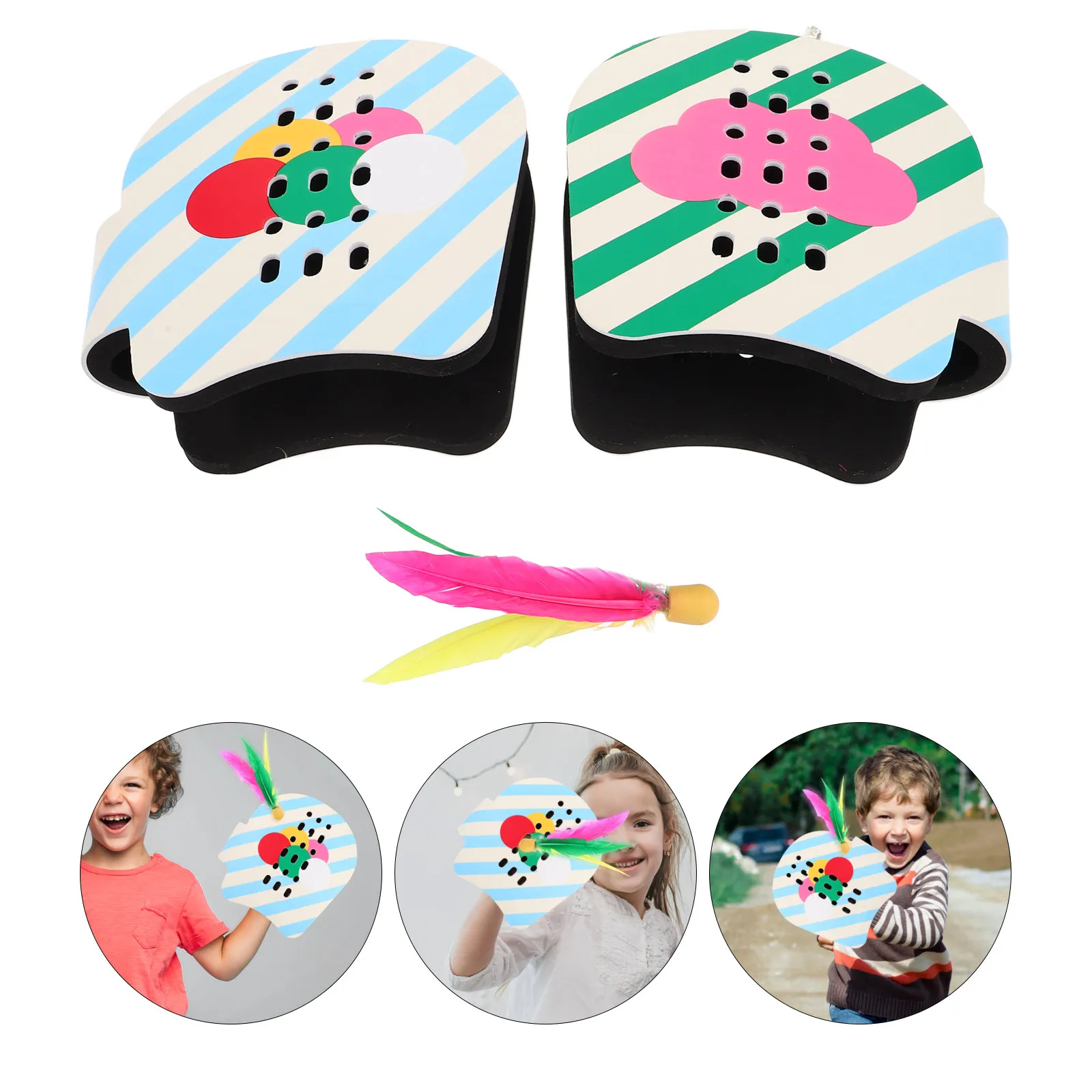 Lightweight Paddle Set for Youth and Adults Durable Craftsmanship Indoor Outdoor Fun Includes Shuttlecocks Paddles
Lightweight Paddle Set for Youth and Adults Durable Craftsmanship Indoor Outdoor Fun Includes Shuttlecocks Paddles