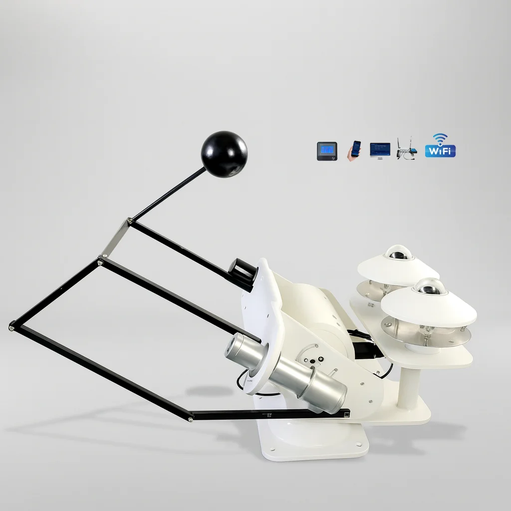High precision dual-axis solar tracking system, automatic sunlight direction tracking monitor for solar power generation
High precision dual-axis solar tracking system, automatic sunlight direction tracking monitor for solar power generation
