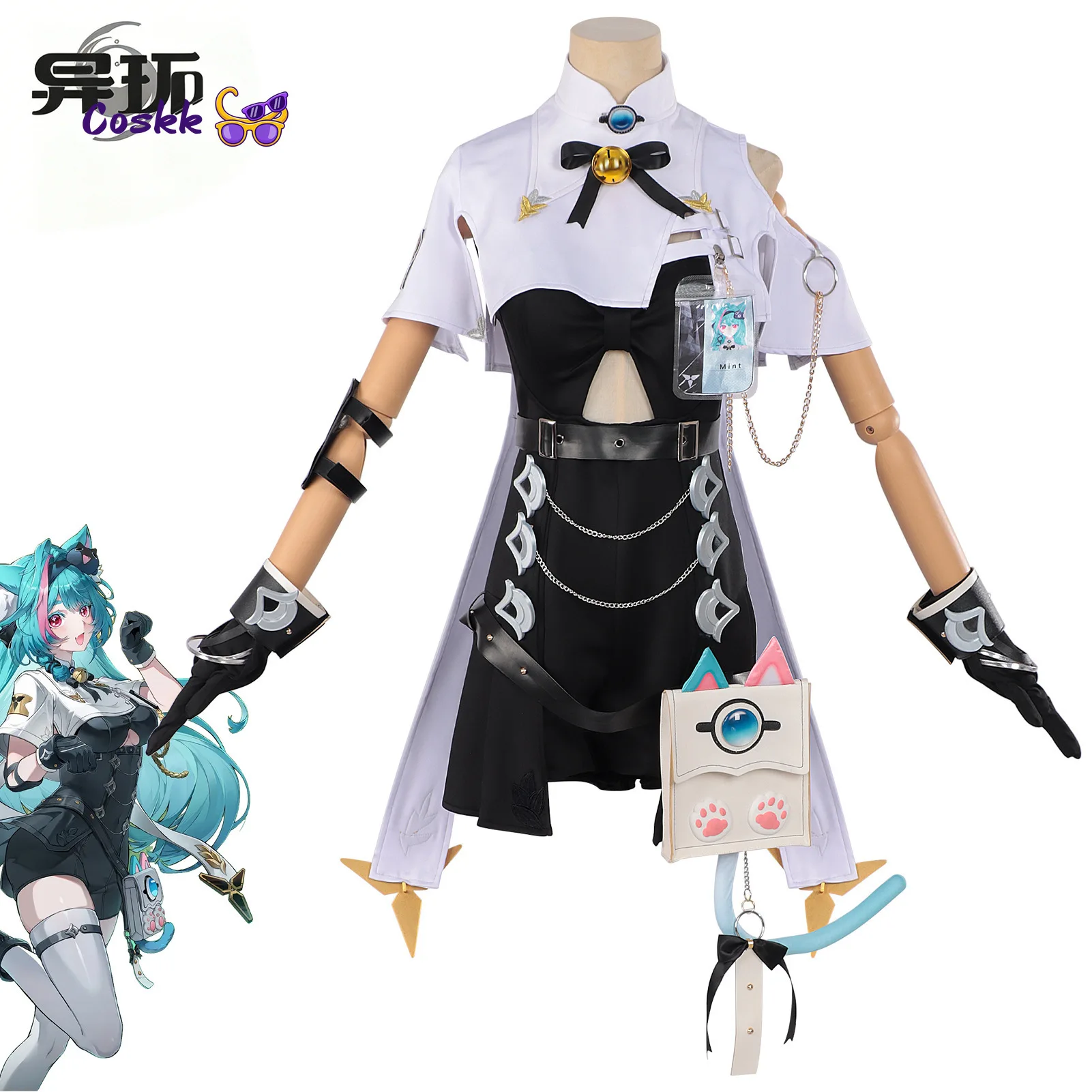 Neverness To Everness Mint Cosplay Costume Green Dress Set Kawaii Game Outfit Halloween Christmas Party
Neverness To Everness Mint Cosplay Costume Green Dress Set Kawaii Game Outfit Halloween Christmas Party