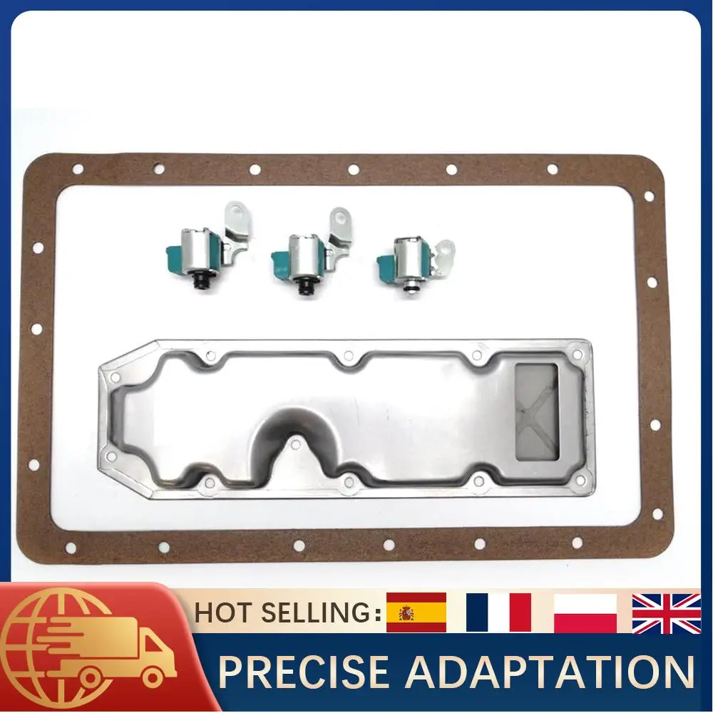 NewA340 Transmission Solenoid Service Kit for For Toyota Mitsubishi Isuzu 4WD 1985 1994 with Filter Pan Gasket Valve Body Parts
NewA340 Transmission Solenoid Service Kit for For Toyota Mitsubishi Isuzu 4WD 1985 1994 with Filter Pan Gasket Valve Body Parts