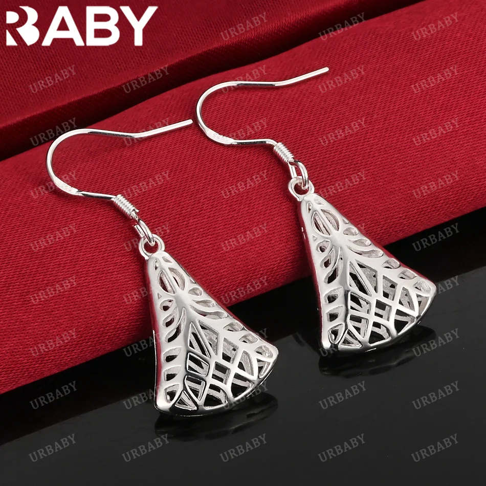 URBABY 925 Sterling Silver Earrings Hollow Fan Drop Earrings For Women Jewelry Fashion Party and Daily Wear
URBABY 925 Sterling Silver Earrings Hollow Fan Drop Earrings For Women Jewelry Fashion Party and Daily Wear