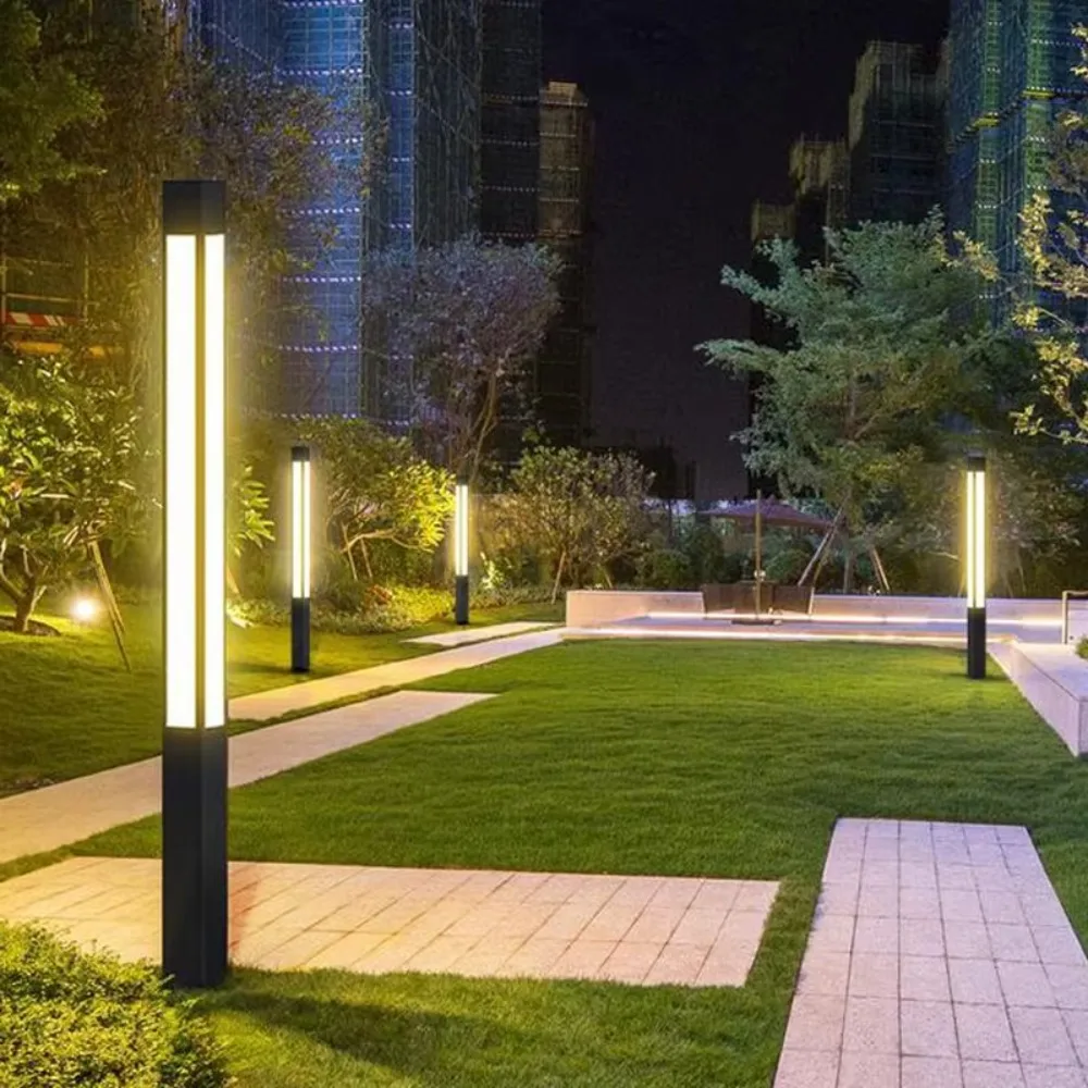 Outdoor LED Smart Garden Bollard Light Waterproof Landscape Courtyard Lamp Pathway Lighting for Yard and Lawn Decor
Outdoor LED Smart Garden Bollard Light Waterproof Landscape Courtyard Lamp Pathway Lighting for Yard and Lawn Decor