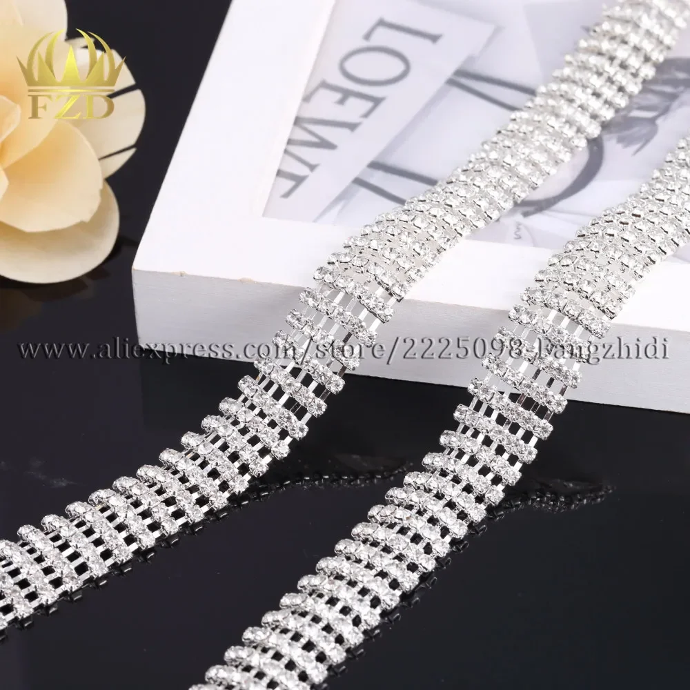 FZD Wholesale 18mm 30 Yard Metal Cup Dress Chain Garment Accessories Rhinestones Sliver Empty Stones or Sash Appliques
FZD Wholesale 18mm 30 Yard Metal Cup Dress Chain Garment Accessories Rhinestones Sliver Empty Stones or Sash Appliques