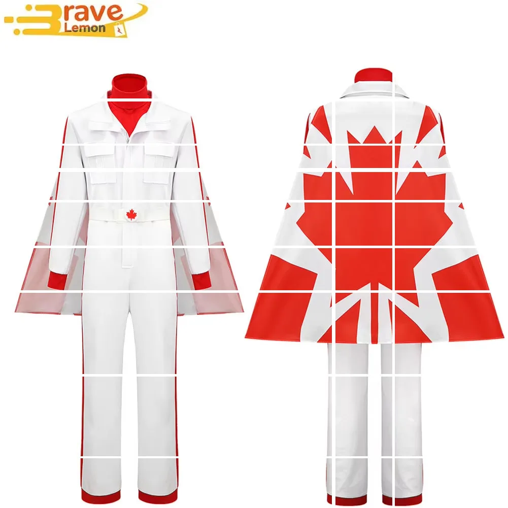 Adult Duke Caboom Cosplay Jumpsuit Belt Hat Cape Costume Accessories Sets Fantasia Cloak Outfits Halloween Carnival Party Suit
Adult Duke Caboom Cosplay Jumpsuit Belt Hat Cape Costume Accessories Sets Fantasia Cloak Outfits Halloween Carnival Party Suit