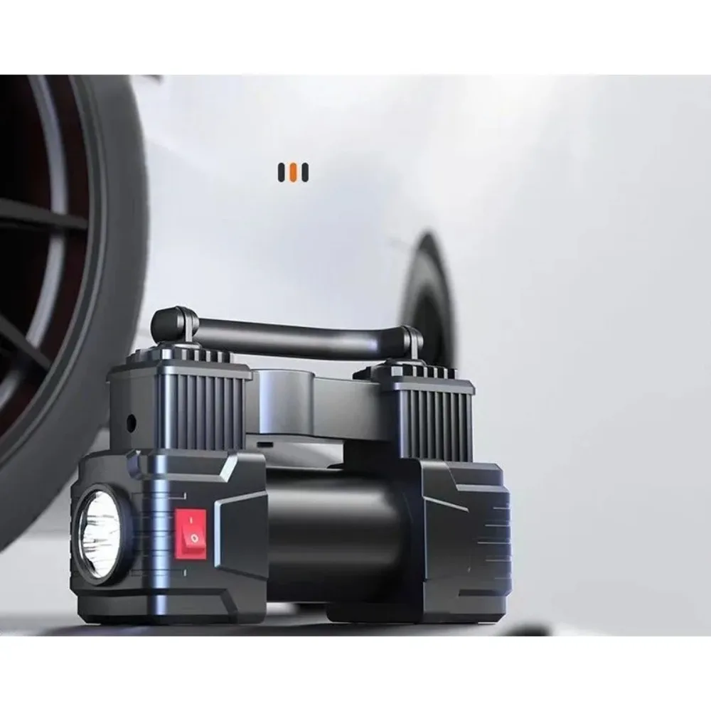 For Super 12V 150PSI Heavy Duty Dual Cylinder Car Electric Air Pump Mini Tire Inflator with LED Light Auto Inflatable Compre QvU
For Super 12V 150PSI Heavy Duty Dual Cylinder Car Electric Air Pump Mini Tire Inflator with LED Light Auto Inflatable Compre QvU
