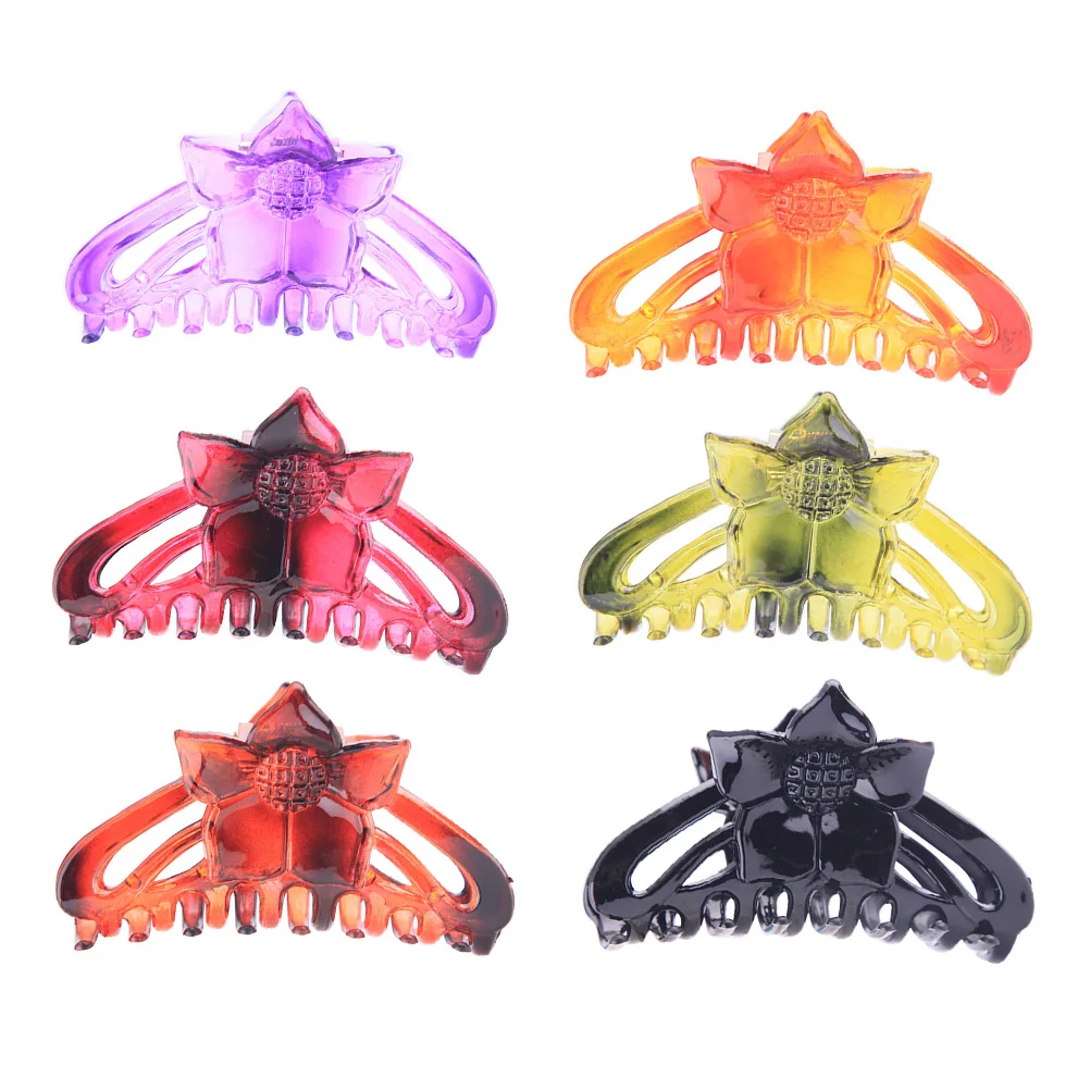 6 pcs Sunflower Clips Women Girls Chunky Jaw Claws Durable Material Easy Styling Accessories Thick Thin Hair Suitable Hair Care
6 pcs Sunflower Clips Women Girls Chunky Jaw Claws Durable Material Easy Styling Accessories Thick Thin Hair Suitable Hair Care