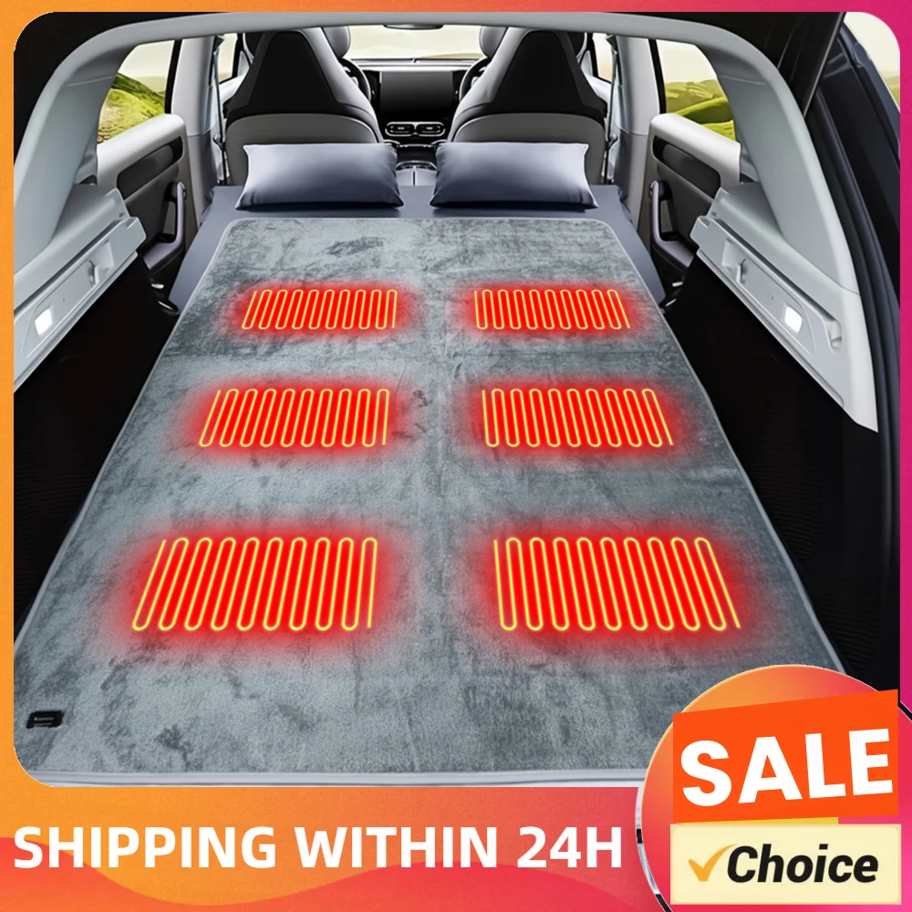 Outdoor Electric Heating Pads with 6 Heating Zones Waterproof Electric Warm Sleeping Mat for Camping Hiking Outdoor Adventures
Outdoor Electric Heating Pads with 6 Heating Zones Waterproof Electric Warm Sleeping Mat for Camping Hiking Outdoor Adventures