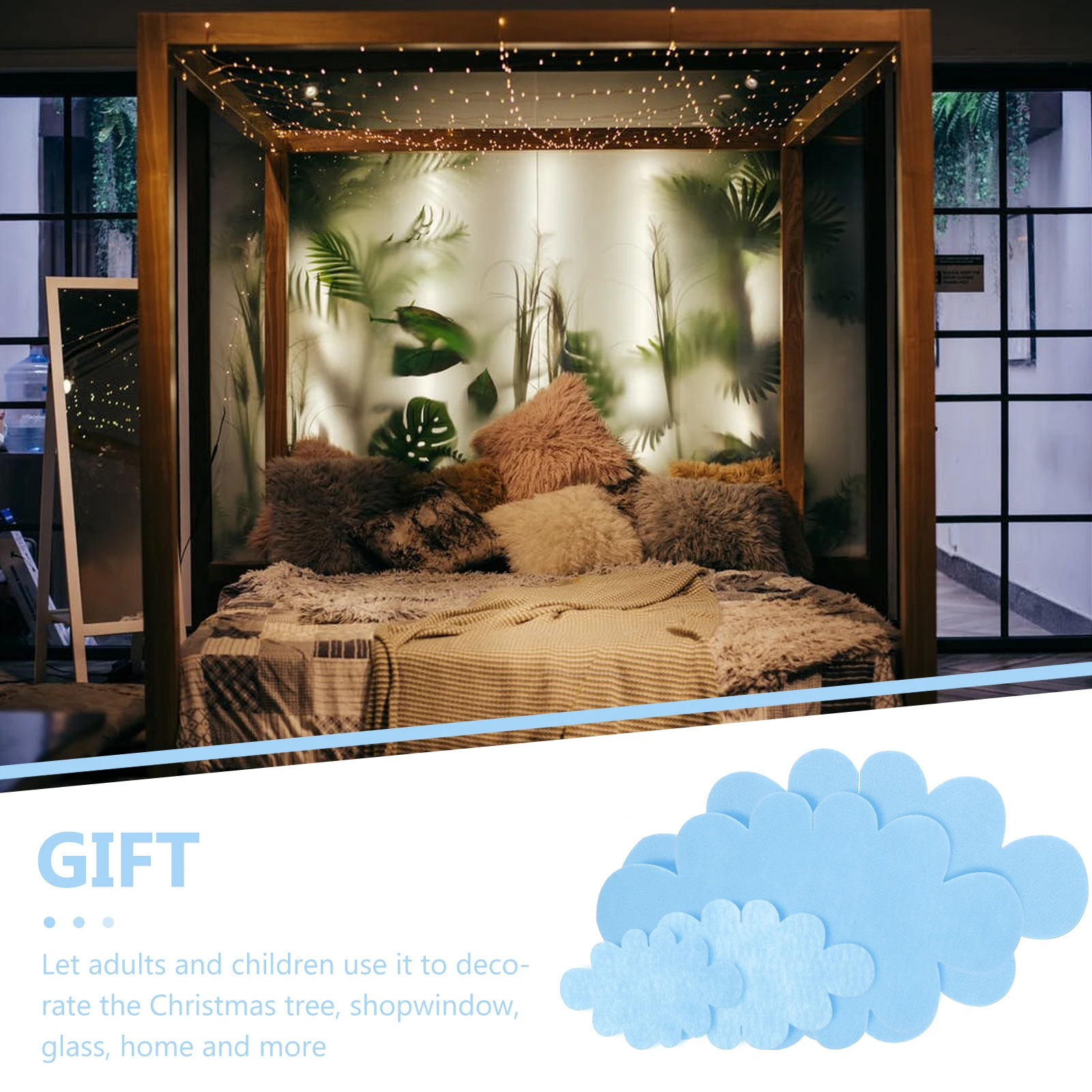 1 set 1 Set 3D Felt Clouds Hanging Pendant Decorative Party Ornament Diy Scene Adornment Festival Ceiling Home Decoration Craft
1 set 1 Set 3D Felt Clouds Hanging Pendant Decorative Party Ornament Diy Scene Adornment Festival Ceiling Home Decoration Craft