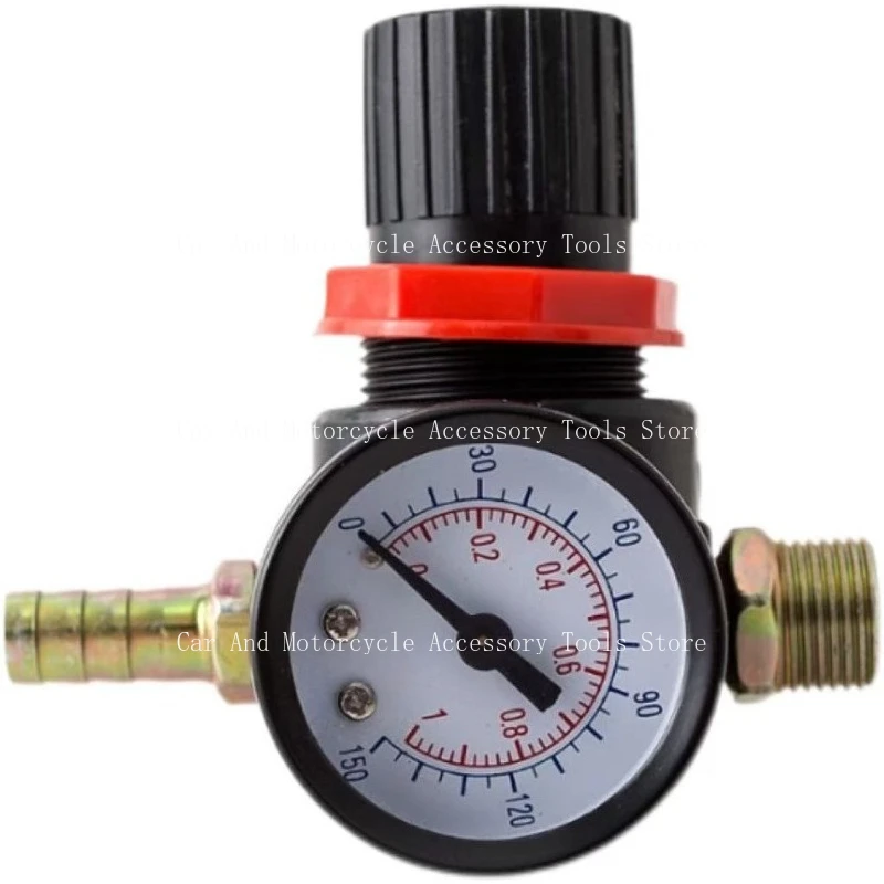 Автоматический пистолет-распылитель краски, манометр для регулировки давления воздуха
Автоматический пистолет-распылитель краски, манометр для регулировки давления воздуха