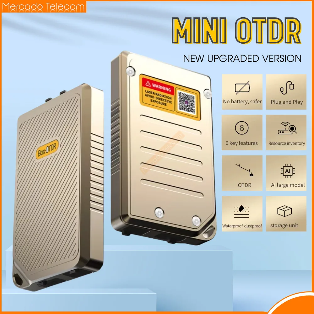 Novker NK1500 OTDR Fiber Tester Optical Time Domain Reflectometer Fiber Breakpoint Tester Only supports Android
Novker NK1500 OTDR Fiber Tester Optical Time Domain Reflectometer Fiber Breakpoint Tester Only supports Android