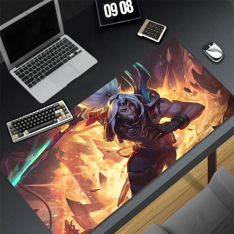 Computer Gaming Accessories Mousepad Office PC Mouse Pad L-league of Legends Yasuo Keyboard Pad Desk Decoracion Anime Desk Mat
Computer Gaming Accessories Mousepad Office PC Mouse Pad L-league of Legends Yasuo Keyboard Pad Desk Decoracion Anime Desk Mat