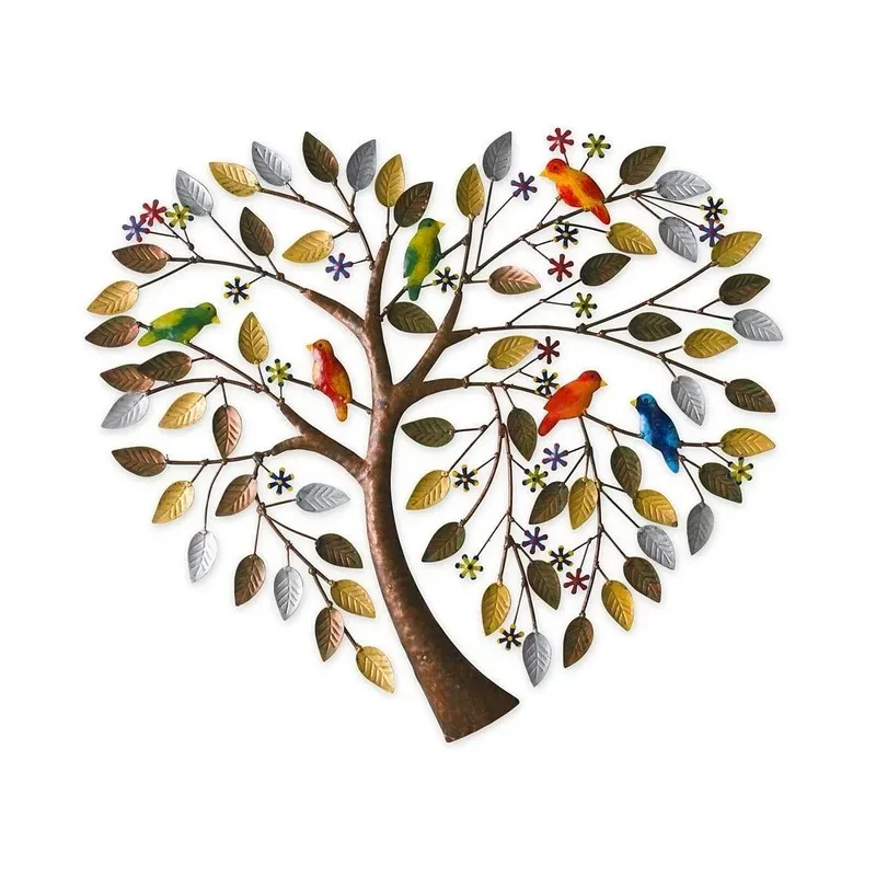 Heart Tree Metal Wall Art Leaves Tree Of Life Wall Art Bird Ornament Home Shop Decor
Heart Tree Metal Wall Art Leaves Tree Of Life Wall Art Bird Ornament Home Shop Decor