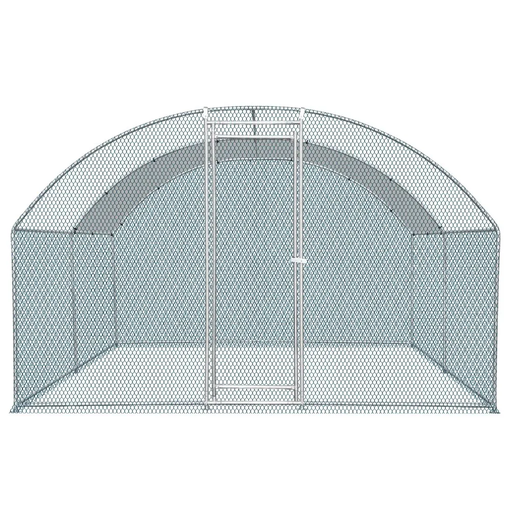 13' x 10' Large Metal Chicken Coop – Walk-In Poultry Run with Weatherproof Cover & Predator-Proof Mesh
13' x 10' Large Metal Chicken Coop – Walk-In Poultry Run with Weatherproof Cover & Predator-Proof Mesh