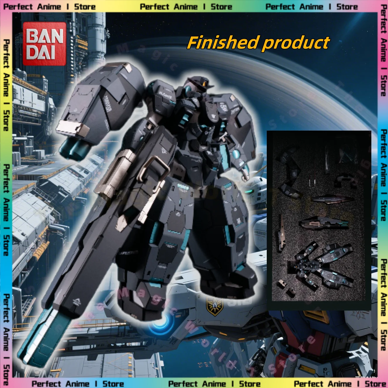 Комплексные продукты Bandai Gundam, серия «Четыре святых зверей», модель MG De Angel, изменение цвета, Сюаньу, индивидуальное произведение искусства
Комплексные продукты Bandai Gundam, серия «Четыре святых зверей», модель MG De Angel, изменение цвета, Сюаньу, индивидуальное произведение искусства