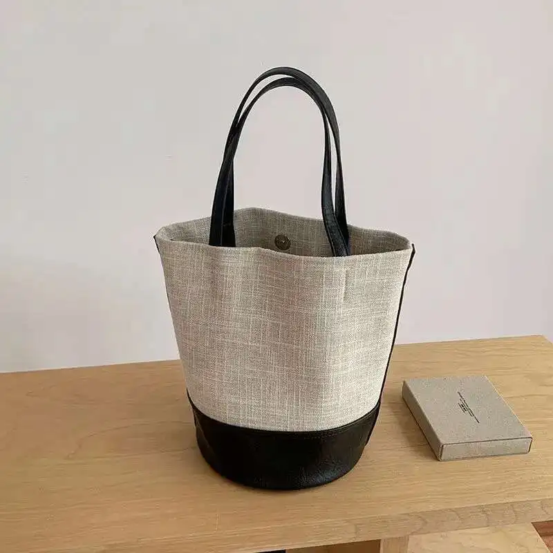 Patchwork Contrast Color Canvas Bags Women Handbags Casual Shoulder Bag Y2k Aesthetic All Match Anime
Patchwork Contrast Color Canvas Bags Women Handbags Casual Shoulder Bag Y2k Aesthetic All Match Anime