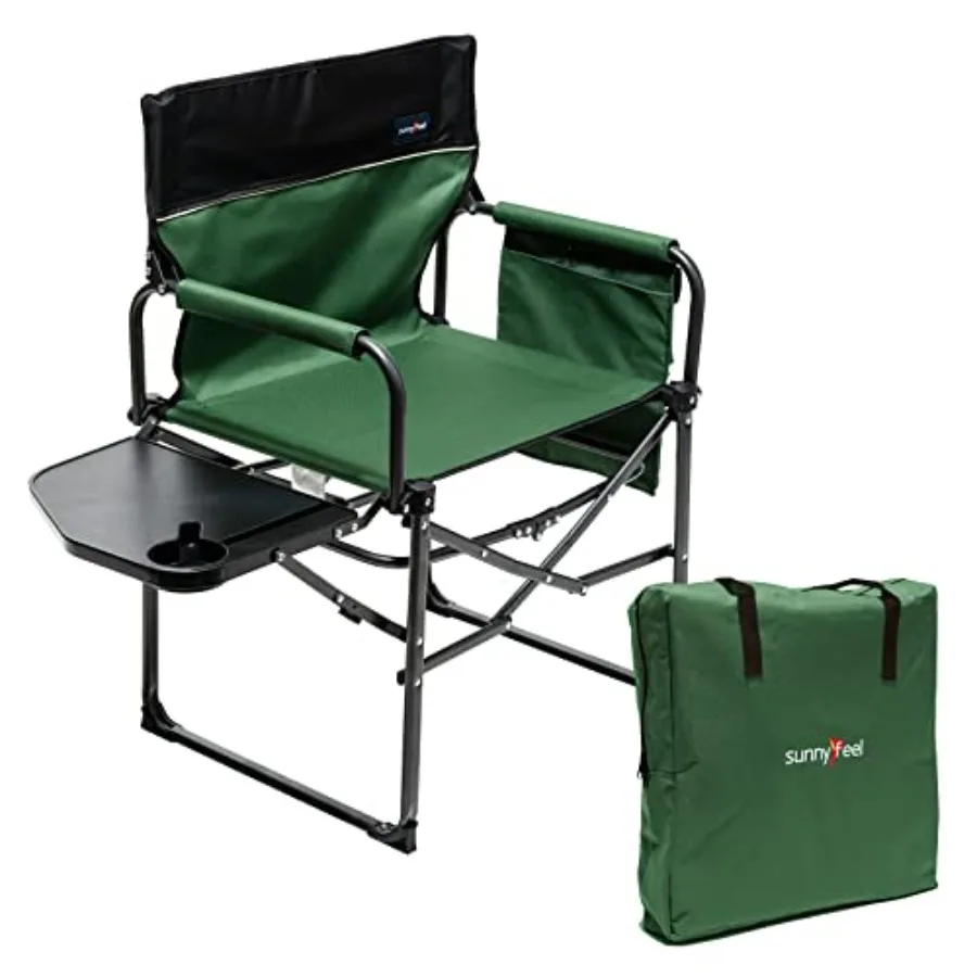 Camping Directors Chair Heavy Duty Oversized Portable Folding Chair with Side Table Pocket for Beach Fishing Trip Picnic Lawn C
Camping Directors Chair Heavy Duty Oversized Portable Folding Chair with Side Table Pocket for Beach Fishing Trip Picnic Lawn C