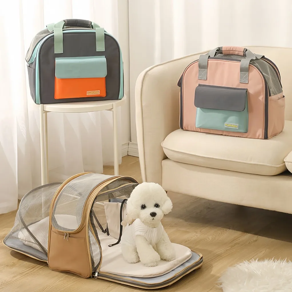 Portable Expandable Pet Carrier Backpack for Cats and Dogs with Tunnel for Teddy and Other Small Pets
Portable Expandable Pet Carrier Backpack for Cats and Dogs with Tunnel for Teddy and Other Small Pets