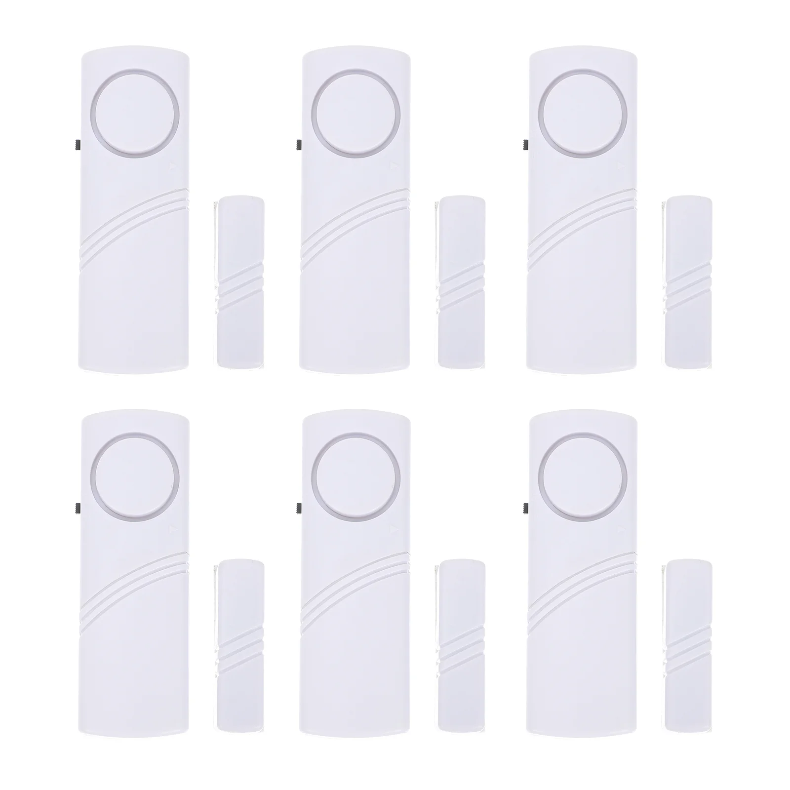 6 Pcs Window Magnetic Door and Alarm Siren 9X3CM Abs with Magnets Household Security
6 Pcs Window Magnetic Door and Alarm Siren 9X3CM Abs with Magnets Household Security