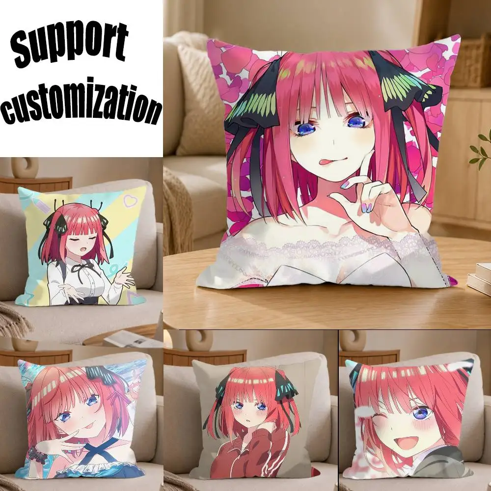 The Quintessential Quintuplets Nino Nakano Square Sofa Pillow Cover Solid Color Living Room Home Decor Cushion Case
The Quintessential Quintuplets Nino Nakano Square Sofa Pillow Cover Solid Color Living Room Home Decor Cushion Case