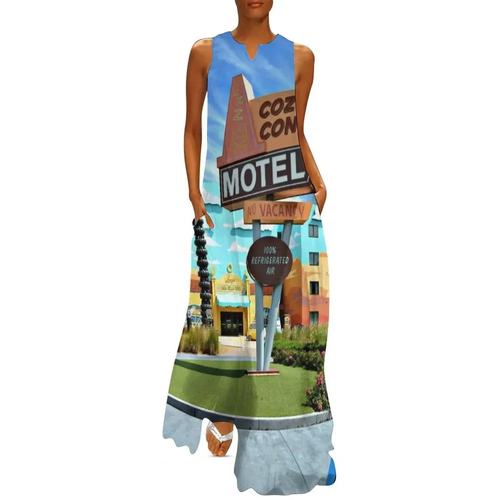 Cozy Cone Motel Long Dress festival outfit women summer woman dress 2025 Women's summer skirt Dress
Cozy Cone Motel Long Dress festival outfit women summer woman dress 2025 Women's summer skirt Dress