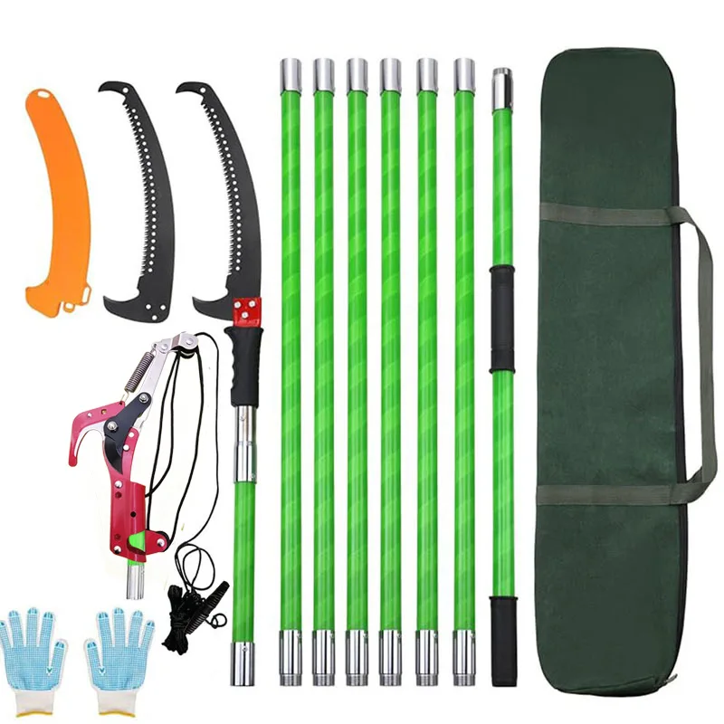 8M Extendable Height Manual Pole Pruner Garden Hand Tools for Pruning Loppers & Branches Trimmer
8M Extendable Height Manual Pole Pruner Garden Hand Tools for Pruning Loppers & Branches Trimmer