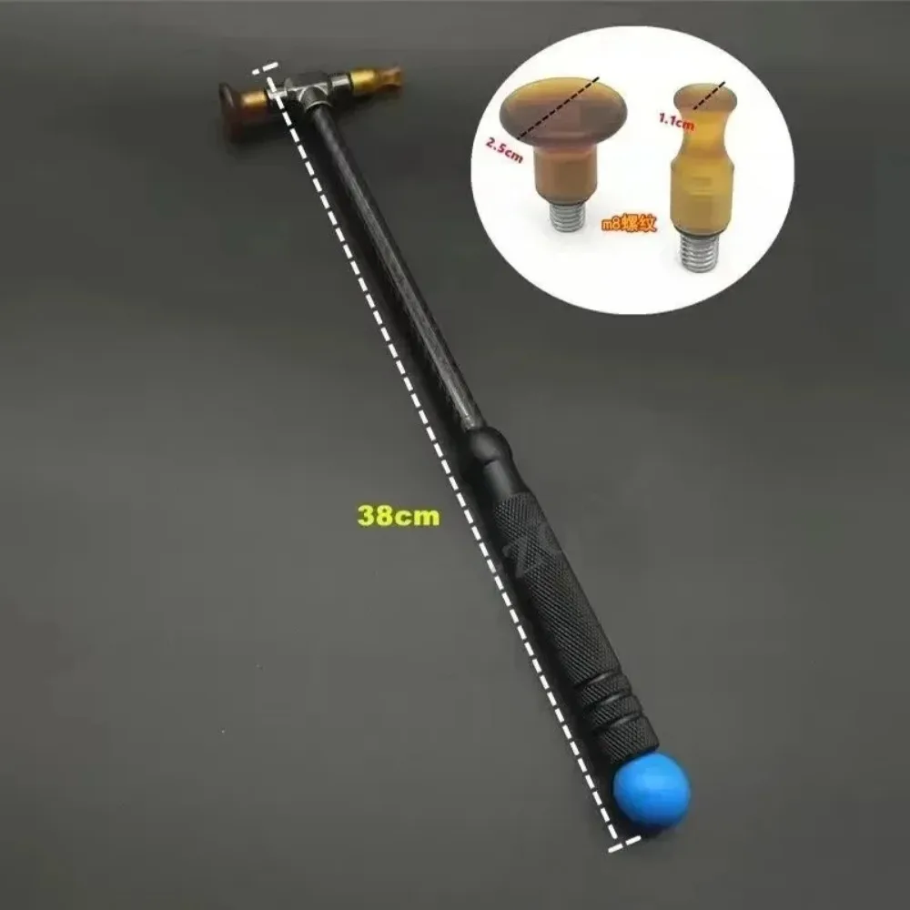 New Car Dent Body Repair Percussion Leveling Hammer Replaceable Traceless Repair ToolRea Carbon Fiber Stainless Steel
New Car Dent Body Repair Percussion Leveling Hammer Replaceable Traceless Repair ToolRea Carbon Fiber Stainless Steel