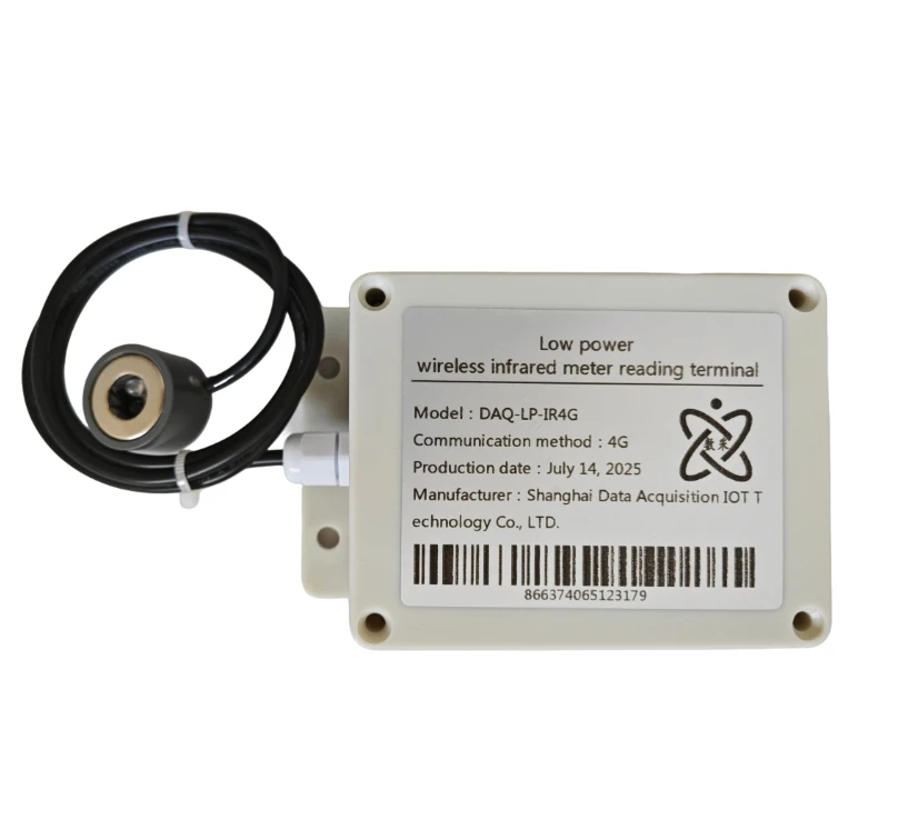 Low-Power Battery Wireless Infrared Meter Reader (GPRS/4G/NB-IoT) - for Electricity/Gas Meters
Low-Power Battery Wireless Infrared Meter Reader (GPRS/4G/NB-IoT) - for Electricity/Gas Meters