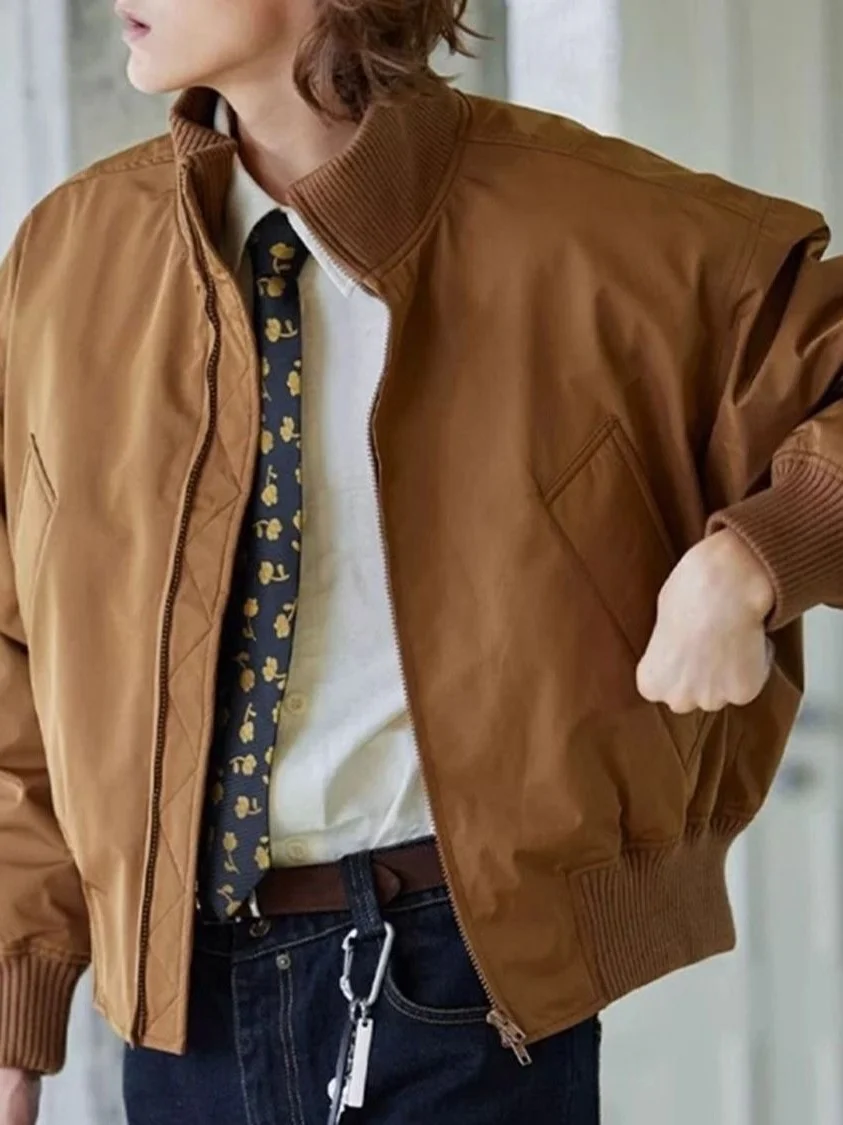 American Sle Thiened Winter Cotton Jaet Men's Baseball Coat Warm Outerwear Cleanfit Premium ape Ox Cloth Long Sve
American Sle Thiened Winter Cotton Jaet Men's Baseball Coat Warm Outerwear Cleanfit Premium ape Ox Cloth Long Sve