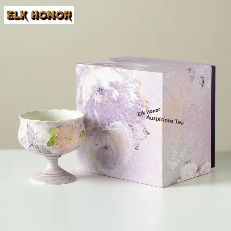 100ml Purple Butterfly High Foot Lotus Teacup Retro Tea Bowl Sample Tea Cup Tea-tasting Fragrance Cup Jianzhan Master Cups Cafes
100ml Purple Butterfly High Foot Lotus Teacup Retro Tea Bowl Sample Tea Cup Tea-tasting Fragrance Cup Jianzhan Master Cups Cafes