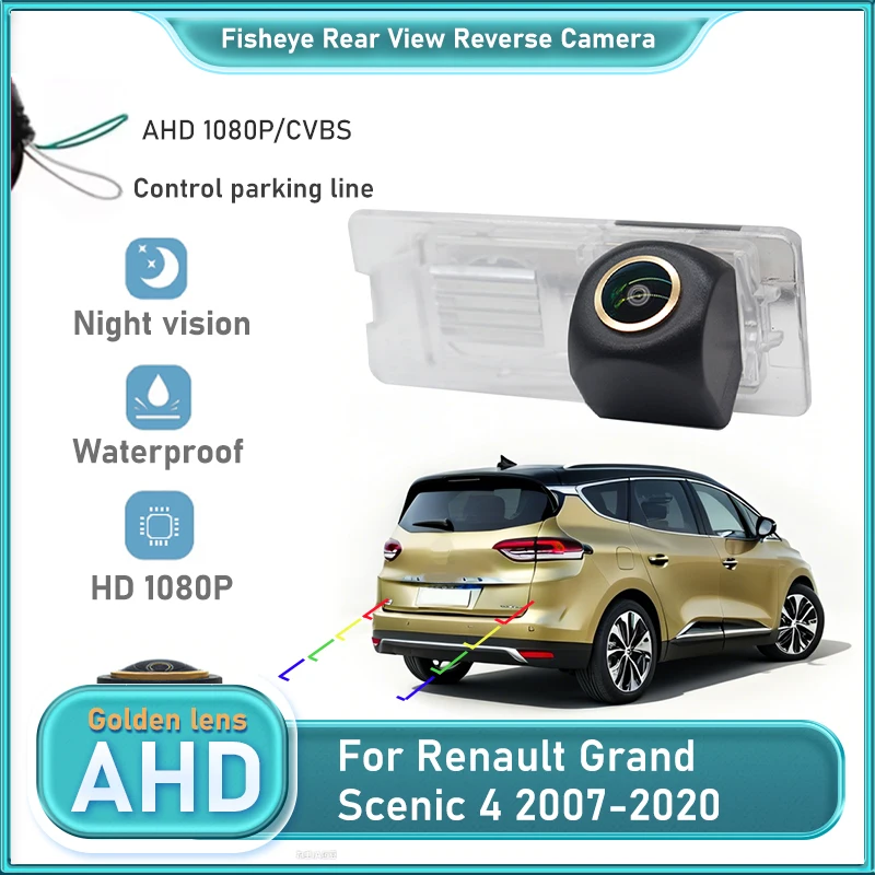 170 ° 1080x720P AHD CCD задняя камера ночного видения резервная парковочная камера заднего вида для Renault Grand Scenic 4 2007-2018 2019 2020
170 ° 1080x720P AHD CCD задняя камера ночного видения резервная парковочная камера заднего вида для Renault Grand Scenic 4 2007-2018 2019 2020