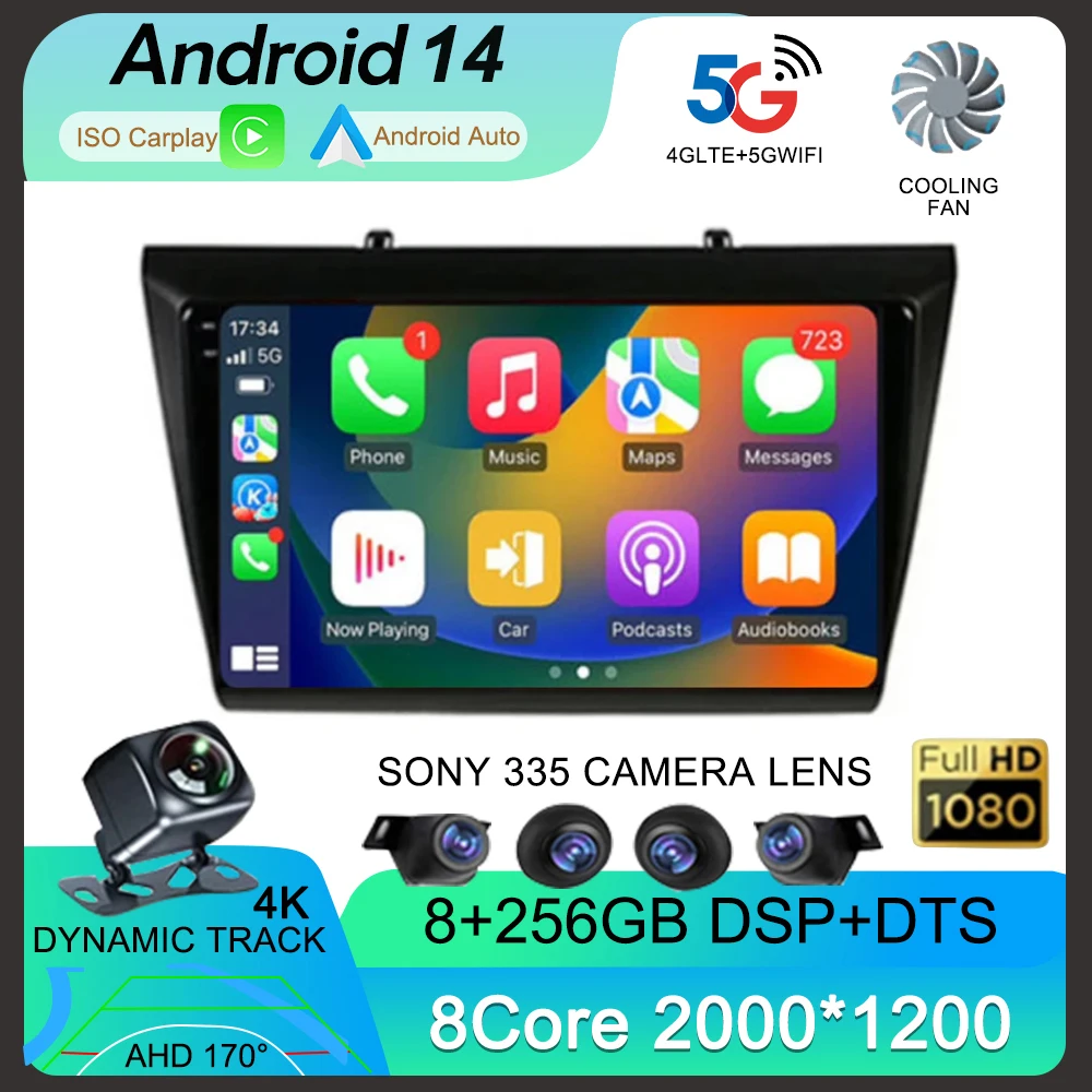Android 14 System Auto Car Radio 8 Core 8G+256G For Lifan Wonder l Myway Multimedia Video Wireless Carplay Navigation GPS QLED
Android 14 System Auto Car Radio 8 Core 8G+256G For Lifan Wonder l Myway Multimedia Video Wireless Carplay Navigation GPS QLED
