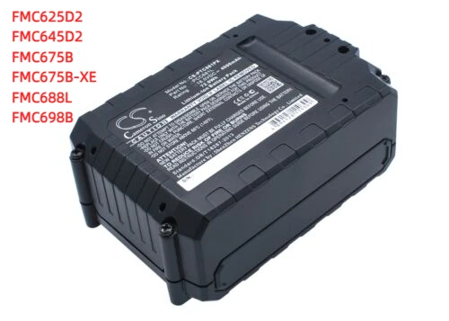4000mAh Battery for Stanley FMC625D2,FMC645D2,FMC675B,FMC698B,FMC761B-XE,PCC680L,FMC687L
4000mAh Battery for Stanley FMC625D2,FMC645D2,FMC675B,FMC698B,FMC761B-XE,PCC680L,FMC687L