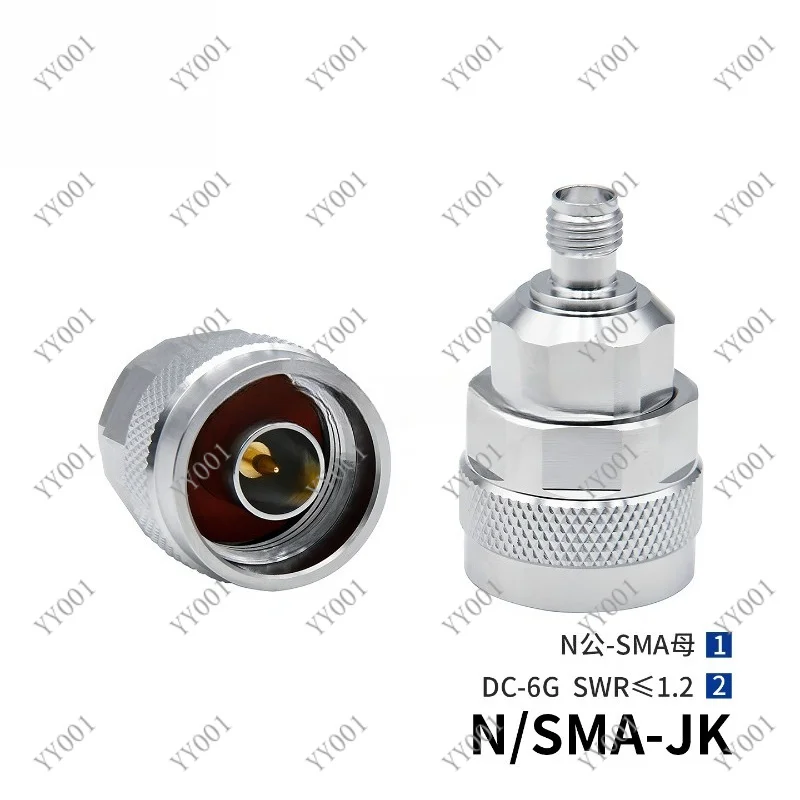 50Ohm N to SMA Adapter, N Male-SMA Female RF Converter DC-6G/18G Low VSWR
50Ohm N to SMA Adapter, N Male-SMA Female RF Converter DC-6G/18G Low VSWR