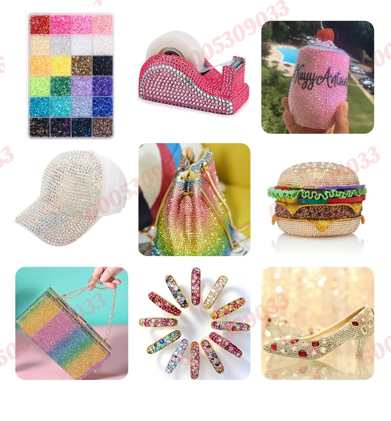 Multi-Color Jelly Resin DIY Rhinestones Bedazzling Kit, Full Rhinestone Embellishment Supplies For Apparel, Headset ,Phone Case
Multi-Color Jelly Resin DIY Rhinestones Bedazzling Kit, Full Rhinestone Embellishment Supplies For Apparel, Headset ,Phone Case