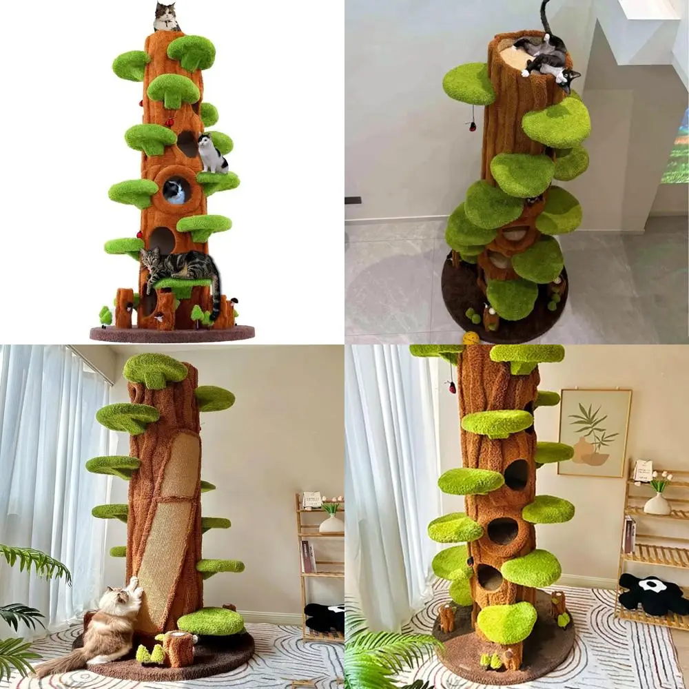 "tall solid wood cat tower for multiple cats, 90 inches"
"tall solid wood cat tower for multiple cats, 90 inches"