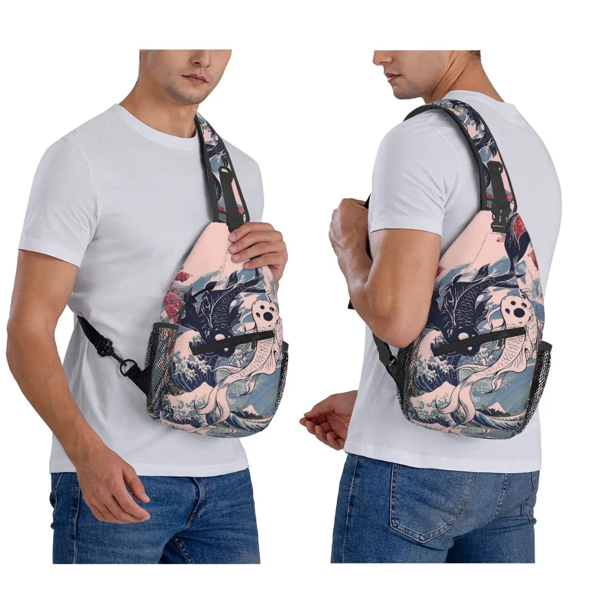 Koi Fish Инь Ян нагрудная сумка мужской рюкзак через плечо нагрудная сумка дорожный походный рюкзак сумка на плечо 
Koi Fish Инь Ян нагрудная сумка мужской рюкзак через плечо нагрудная сумка дорожный походный рюкзак сумка на плечо