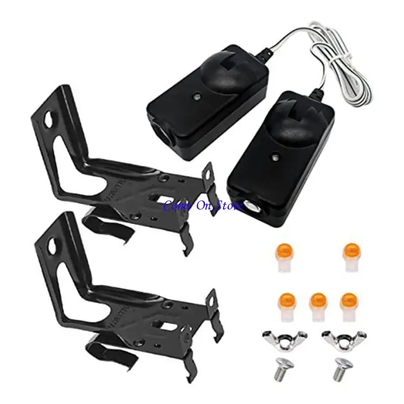M6CF Garage Door Photo Replacement Set with Two Units for 41A5034, Black Housing and Metal Mount Parts for Residential
M6CF Garage Door Photo Replacement Set with Two Units for 41A5034, Black Housing and Metal Mount Parts for Residential