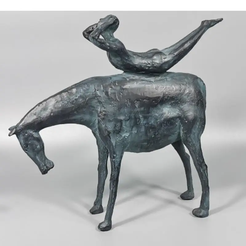 Resin Crafts Animal Sculpture Abstract Horse Ball Yoga Desktop Ornament Living Room Decoration Home Decorations Gift
Resin Crafts Animal Sculpture Abstract Horse Ball Yoga Desktop Ornament Living Room Decoration Home Decorations Gift