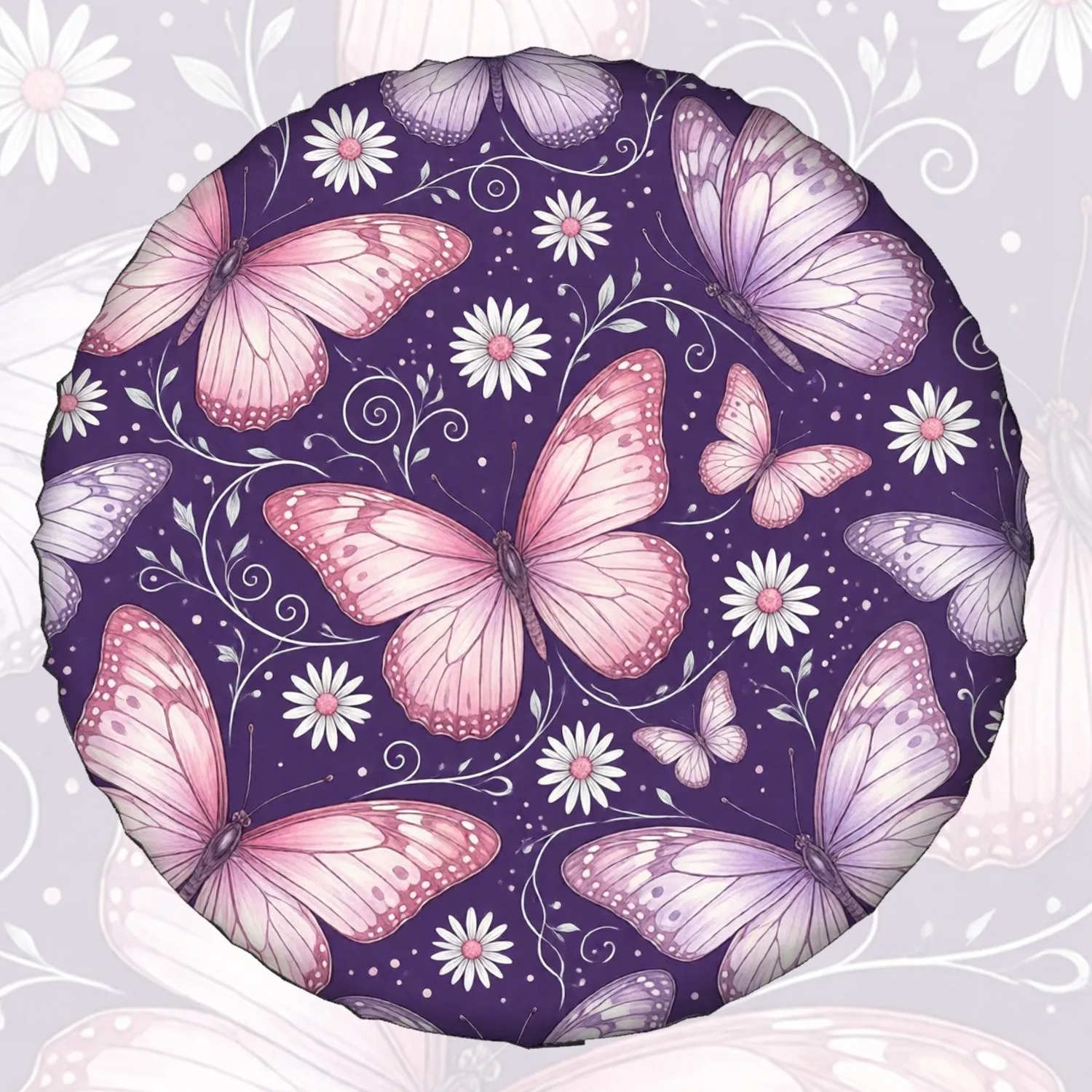 Butterfly Flower Swirl Spare Tire Cover Waterproof Wheel Protector for SUV Truck Camper
Butterfly Flower Swirl Spare Tire Cover Waterproof Wheel Protector for SUV Truck Camper