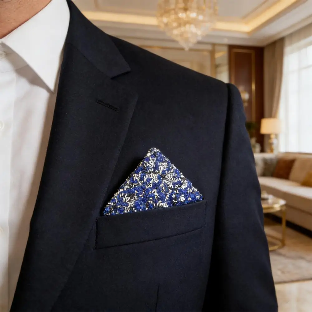 Pre-folded Pocket Square Men Pocket Square Rhinestone Pocket Square for Men Pre-folded Handkerchief Sparkling Blazer Accessory
Pre-folded Pocket Square Men Pocket Square Rhinestone Pocket Square for Men Pre-folded Handkerchief Sparkling Blazer Accessory