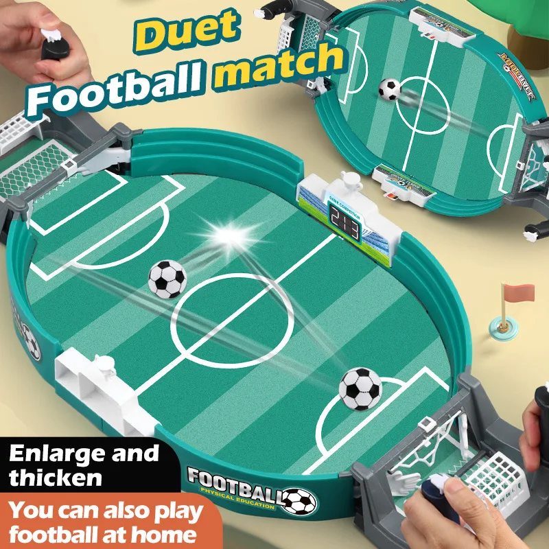 Desktop Football Table Game Set Large Medium Size with 10 Balls Competitive Tabletop Battle Kids Adults Family Sports Gift
Desktop Football Table Game Set Large Medium Size with 10 Balls Competitive Tabletop Battle Kids Adults Family Sports Gift